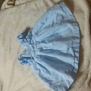 2/$15 The Oats Classic Blue Baby Girl Dress Size 12 Months